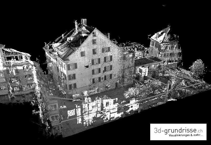 Haus 3D Visualisierung